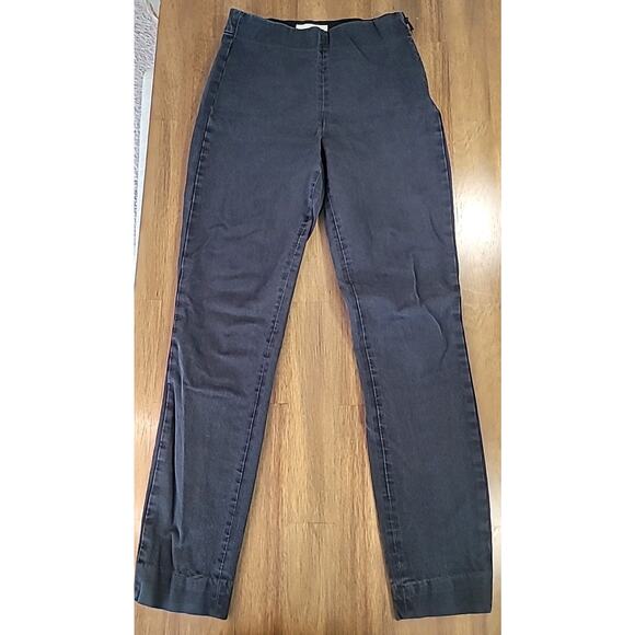 Everlane Side‑Zip Black Cropped High‑Waist Trouser Women’s 0 – EUC - Picture 3 of 10